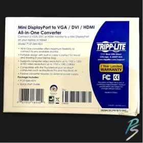 P586-003-vga-v2 Tripp Lite P586003vgav2 Eaton Series Mini Displayport 1.2 To Vga Active Adapt