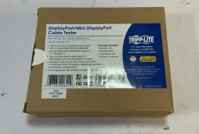 T040-001-dp Tripp Lite Displayport/mini Displayport Cable Tester Black Inch F6b