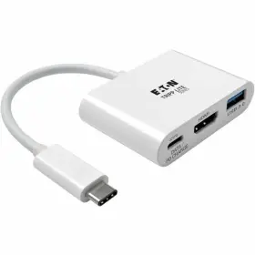 U44406nh4uc Tripp Lite Usb-c To Hdmi External Video Adapter With Usb-a Hub