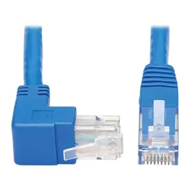 N204-015-bl-up Tripplite Tripp Lite Cat6 Ethernet Cable Up Angled Utp Molded Rj45 M/m Blue 15ft