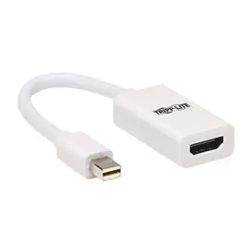 P137-06n-hdr-w Tripplite Tripp Lite Mini Displayport To Hdmi Active Adapter 4k M/f White Mdp