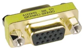 P160-000 Tripplite Tripp Lite Compact Gold Gender Changer - 15-pin Hd-15 Female To P160-000 Tripplite Tripp Lite Compact Gold Gender Changer - 15-pin Hd-15 Female To