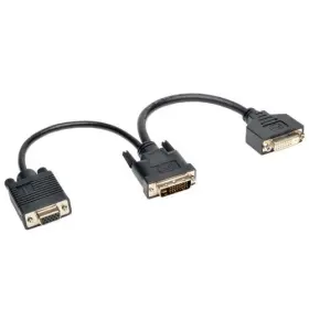 P564-06n-dv Tripplite Tripp Lite 6- Inch Dvi Y Splitter Cable Dvi-i M To Dvi-d F And Hd15 - Dvi/vga