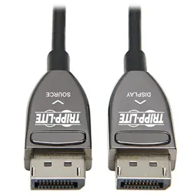P580f3-25m-8k6 Tripplite Tripp Lite Displayport Fiber Active Optical Cable M/m Black 25