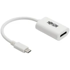 U444-06n-dp4k6w Tripplite Tripp Lite Usb C To Displayport Adapter Converter 4k White Type Dp