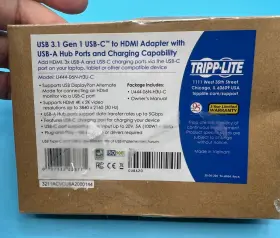 U444-06n-h3u-c Tripplite Tripp Lite Usb C Multi Adapter Converter W3 Usb-a Ports 4k Hdmi