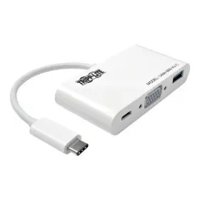 U444-06n-vu-c Tripplite Tripp Lite Usb-c To Vga Dp Alt Mode Adapter With Usb-a Hub And Usb Charging Port
