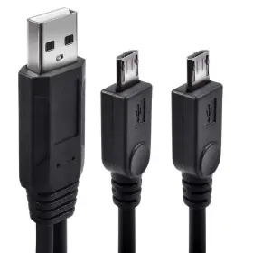 Ucec 746856453224 Dual Micro Usb Splitter Charge Cable Power Up To Two Devices A #2