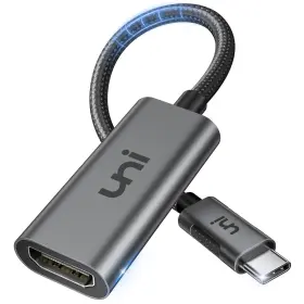 Uni 860009465855 Usb-c To Hdmi Adapter 4k 60hz Thunderbolt 3/4 Type C