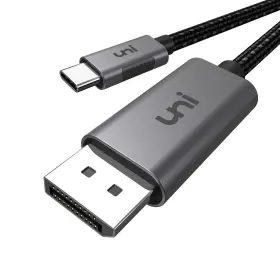Ua15-23 Uni Usb C To Displayport Cable 3ft 4k 60hz 2k 165hz Sturdy Type-c Disp