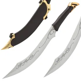 United Cutlery 760729113718 Le Seigneur Des Anneaux R Plique 1/1 Couteau Elfique Dftaragorn 50 Cm