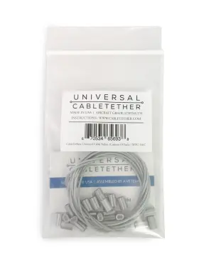 Mtc-10 Universal Cabletether Cabletether.com Cable Tether 10 Pack - Custom Or Diy #2
