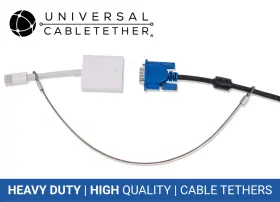 Mtc-10 Universal Cabletether Cabletether.com Cable Tether 10 Pack - Custom Or Diy