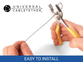 Mtc-100 Universal Cabletether Cabletether.com Cable Tether 100 Pack #3