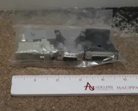 Da-15 Unsure 669165000296 Vintage Apple Macintosh Monitor Adapter Lot 2 - Male To Vga And
