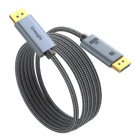 Ureegle 445015579548 8k Displayport Cable 1.4 Display Port 5ft 60hz 4k 144hz 2k