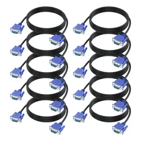 Urelegan-vga0166 Urelegan Vga Cable 6 Feet 10pack Monitor Computer Shielding Cord 1080p Full
