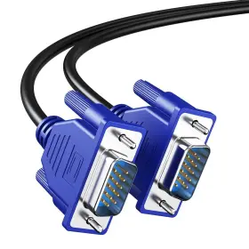 Uv-cable 755673749120 Vga 6 Feetmale To Male Monitor Computer Adapter Cord Hd15 10