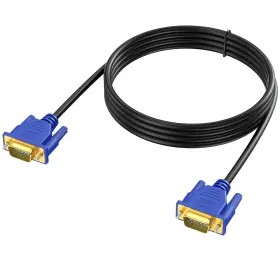Auric-qqai-1 Uv-cable Vga 10 Feet Computer Monitor Adapter Blue