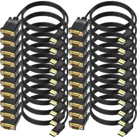 Mmqa91 Uv-cable Displayport To Vga 6 Ft 20-pack Display Port Dp Adapter Cord Ma