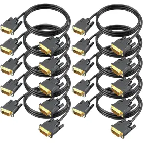 Ry-ra1-04 Uv-cable 10-pack 6 Ft Dvi-d To 24 1 Dual Link Black High Resolution H
