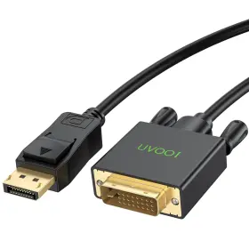 Uvooi 657390259244 Displayport To Dvi Cable 10ft Dp Dvid Display Port Adap