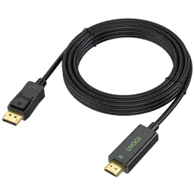 Uvooi 756040909987 4k Displayport To Hdmi Cable 15ft 15 Feet High Speed Display Port Dp Hdm