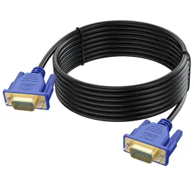 8741252 Uvooi Vga Cable 15ft Gold-plated Cord Male To 15 Pin For Computer M
