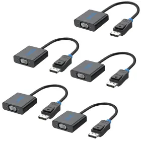 Cir01l Uvooi Displayport To Vga 5-pack Dp Adapter Computer Display Port
