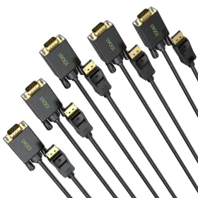 Dirtw0920a32 Uvooidirect Displayport To Vga Cable 6ft 5-pack Display Port Dp Adapter Cor