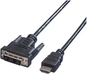 Value 11.99.5532c Lot Of Five Inch Dvi Cables M - Hdmi 3 Meters #11.99.5532c