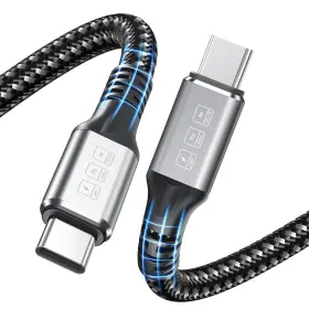 Vanovei 767791814413 240w Thunderbolt 4 Cable 6.6ft Usb C To Supports 40gbps Date Tra