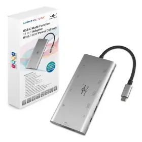 Cb-cu306mdsh Vantec Link Usb C Multi-function 11 In 1 Adapter With 100w Power Delivery