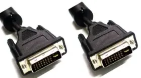 20612 Vaster Dvi-i Dual Link Digital/analog Video Cable M To 10 Ft Feet Black
