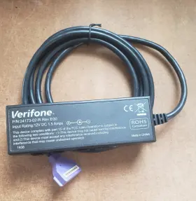 24173-02-r Verifone Purple Multiport Ethernet Switch Cable 2of2