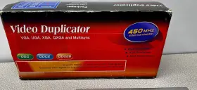 Cvm-410s Vga 4 Port Video Splitter Duplicator Xvga Svga Multisync 450mhz 200 Ft #2