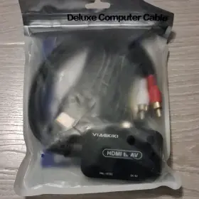 Viagkiki X003ba9od1 Hdmi To Av Rca Converter Usb Pal/ntsc Switchable Black