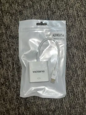 Vs1-cl26b Victsing Vtin 4k Mini Displayport To Hdmi/dvi/vga 3 In 1 Thunderbolt Compatible