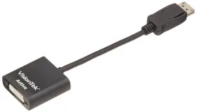 Visiontek 763615782500 Displayport To Dvi-d Single Link Active Adapter 7 Inches Male Female Fo