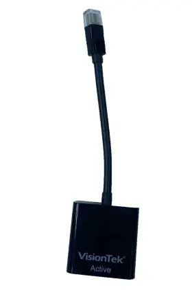 900691 Visiontek Active Mini Displayport To Hdmi 4k Adapter - Black
