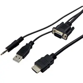 900824 Visiontek Vga To Hdmi 1.5m Active Cable M/m - Hdmi/vga For Video Device 4.92