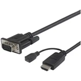 901218 Visiontek Video Cable Hdmi To Vga Active 2 Meter M/m - 6.56 Ft