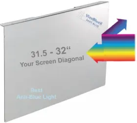 Vizobluex 741414744349 31.5 To 32 Inch Universal Blue Light Screen Protector For
