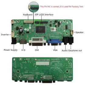 Vsdisplay 601285622279 Hd-mi Dvi Vga Audio Lcd Controller Board Work For 17 Inch 4 3 1280x960 #2