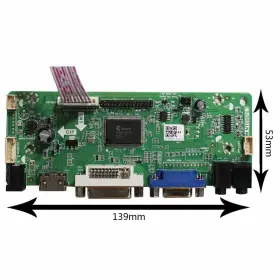 Vsdisplay 601285622279 Hd-mi Dvi Vga Audio Lcd Controller Board Work For 17 Inch 4 3 1280x960 #3