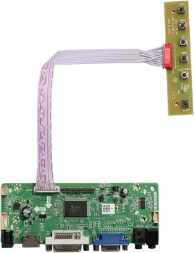 Dv170y Vsdisplay 705353991042 Dvi Vga Audio Lcd Controller Board Fit For 17 Inch 4 3 1280x960