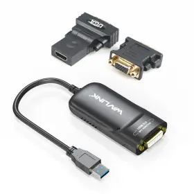 Ug3501d Wavlink Usb 3.0 To Dvi Adapter External Video Card For Multiple Monitors