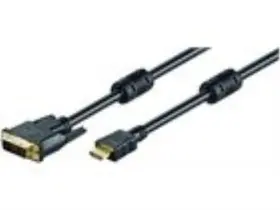 940737  Wentronic Goobay 51580 Dvi-d/hdmi Cable Gold-plated Black 2 M Length Meters #3