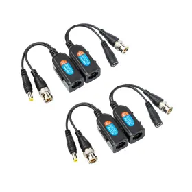 610pv-2p Xenocam 2 Pair Passive Video Hd-tvi/cvi/ahd Balun 1080p - 5mp Bnc To Rj45 Lon