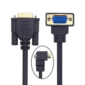 Db-007-dn-1.0m-xy Xiwai 90 Degree Vga Rgb Cable Down Angled Male To Straight Extension